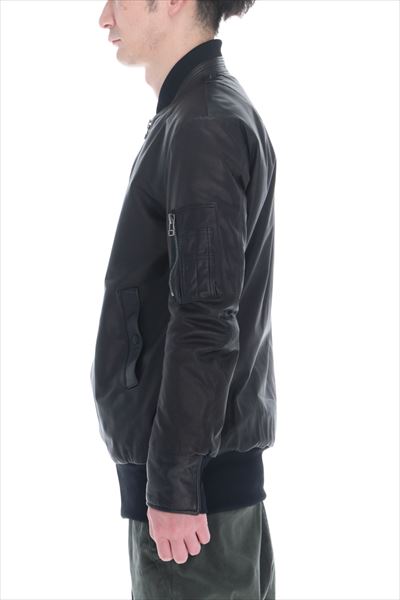MA-1 LEATHER (中綿)