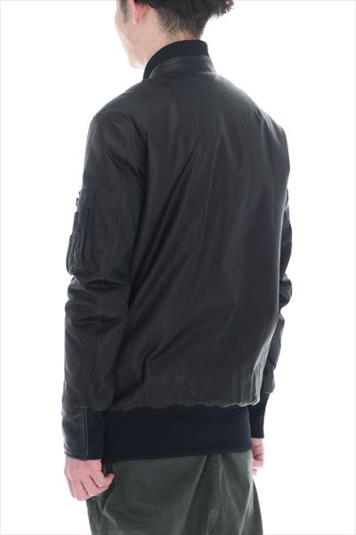 MA-1 LEATHER (中綿)