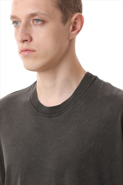 SUEDED CO JERSEY VESSEL S/S TEE (PIGMENT DYE)