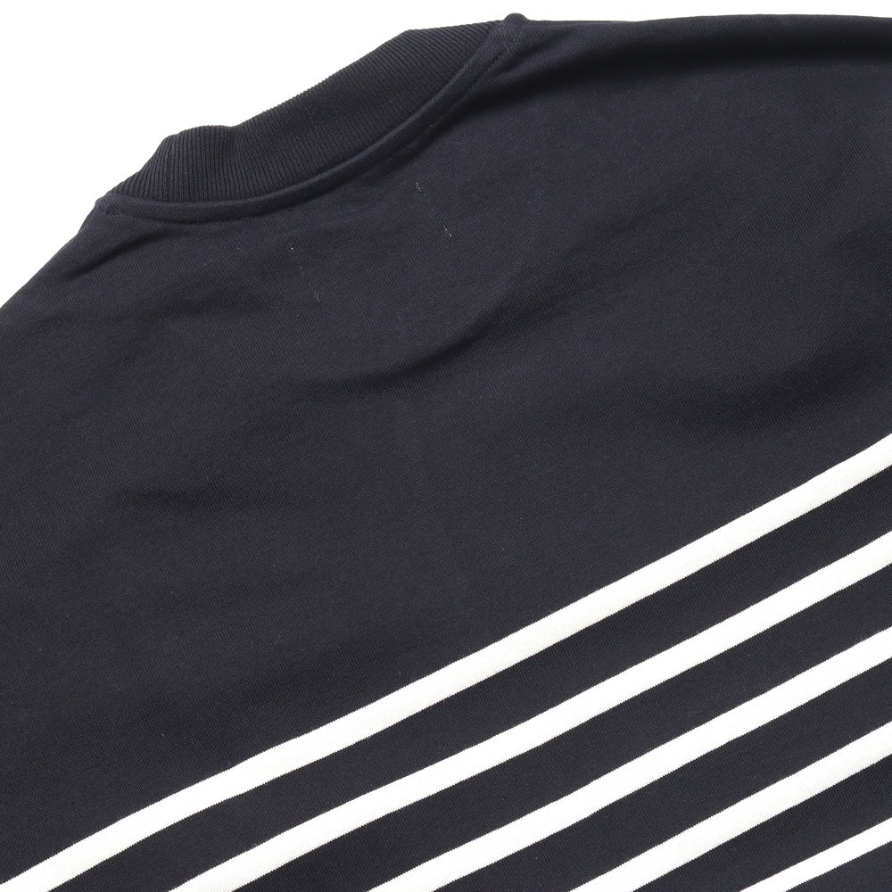 BOX Tee LONG SLEEVES ORGANIC COTTON BORDER