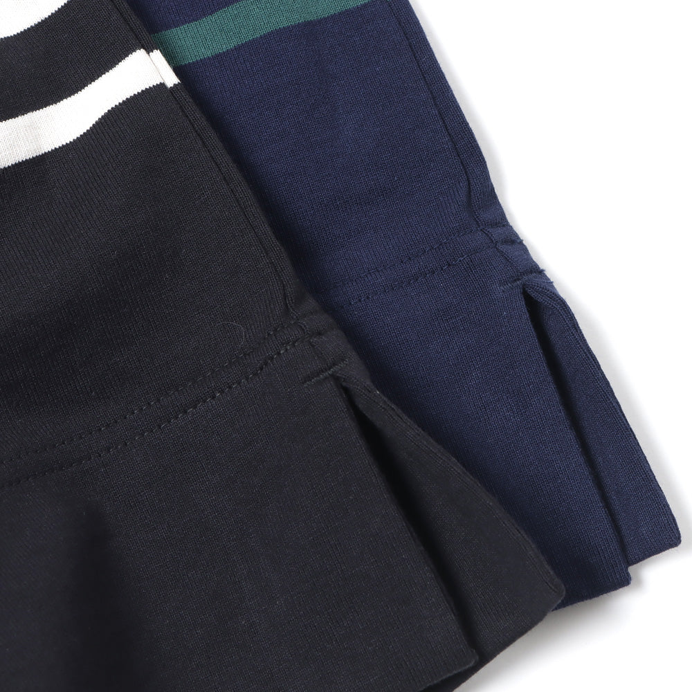 BOX Tee LONG SLEEVES ORGANIC COTTON BORDER