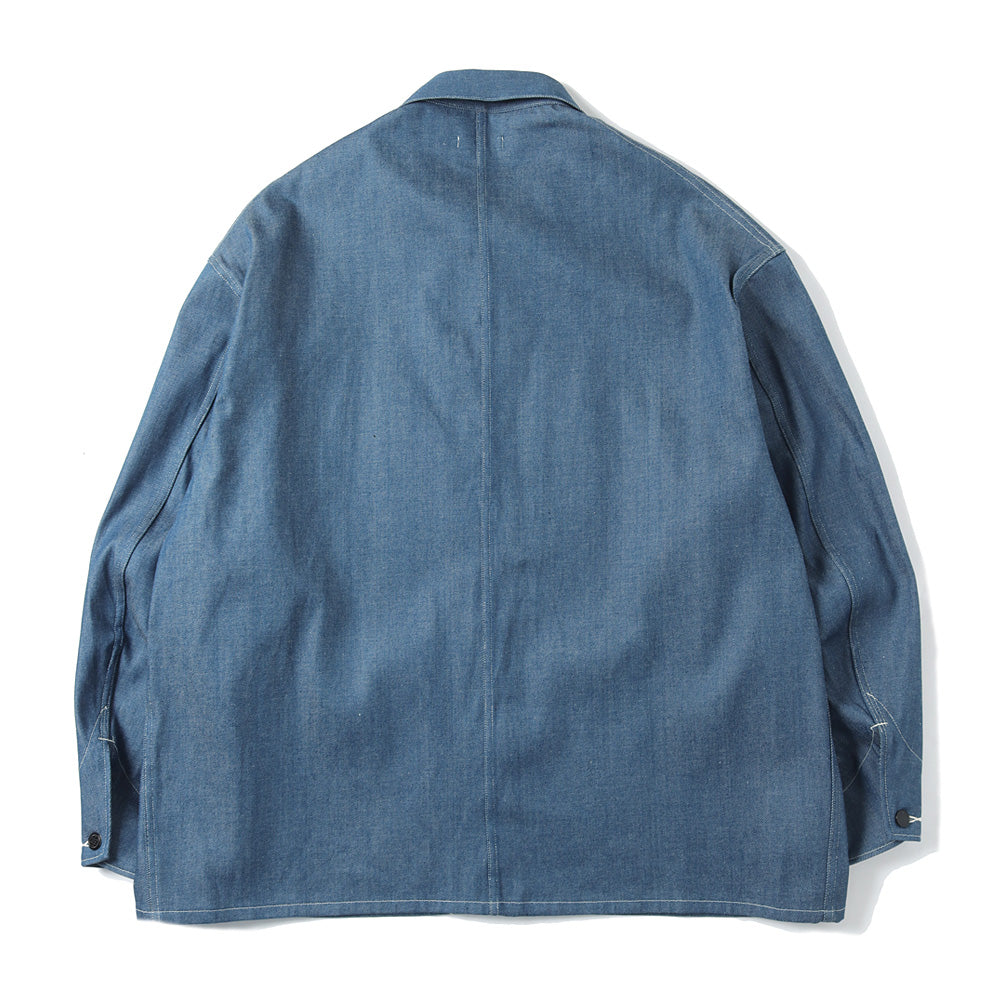 HYPER BIG 10oz BLUE SHUTTLE DENIM 13STARS US MILITARY COVER ALL