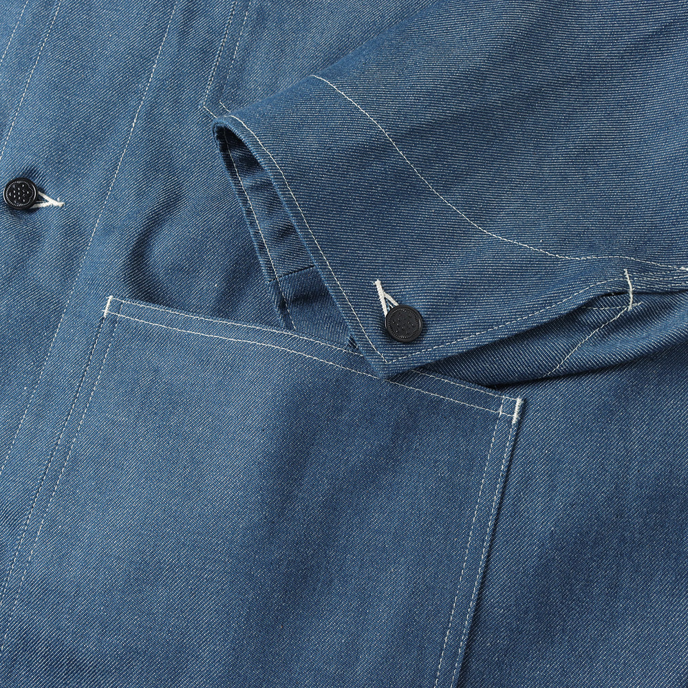 HYPER BIG 10oz BLUE SHUTTLE DENIM 13STARS US MILITARY COVER ALL