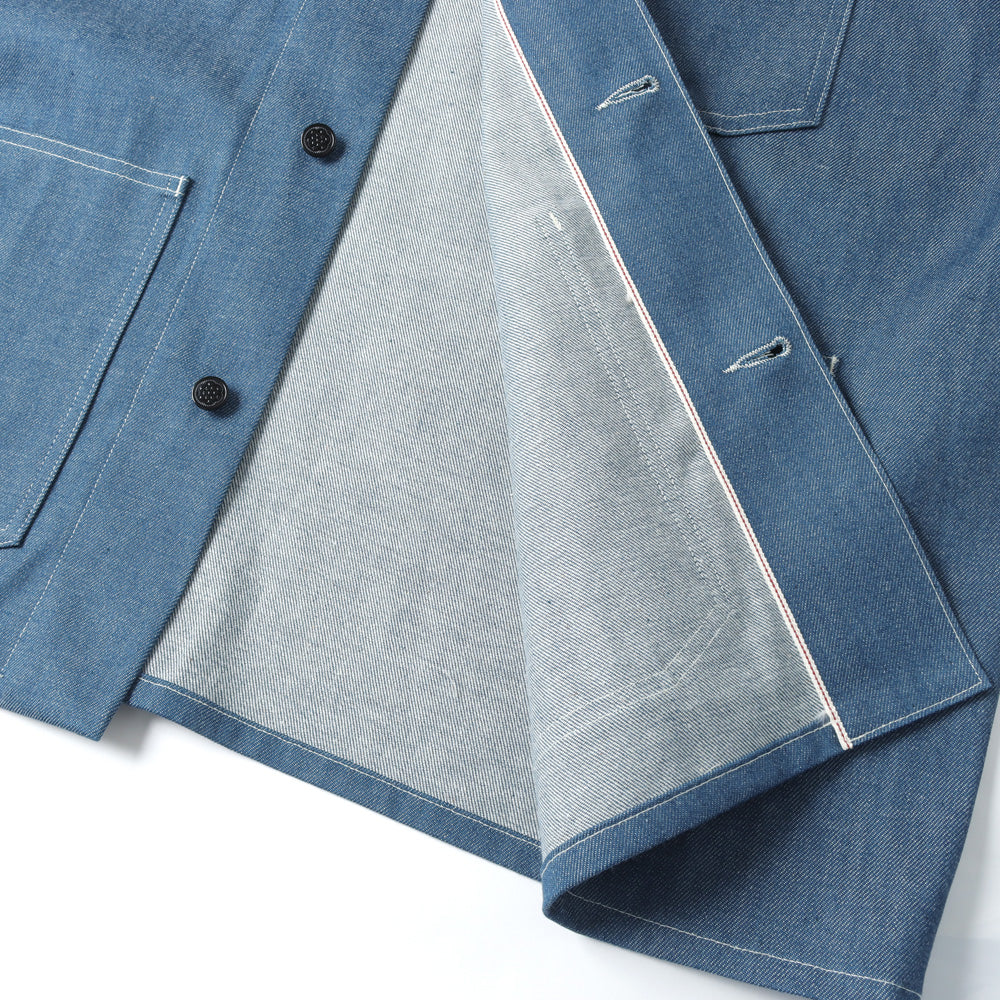 HYPER BIG 10oz BLUE SHUTTLE DENIM 13STARS US MILITARY COVER ALL