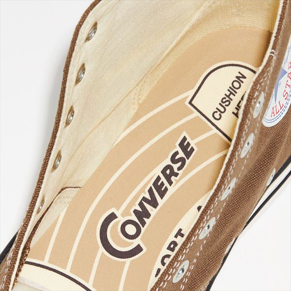 再入荷 CHUCK TAYLOR CANVAS HI (BROWN)