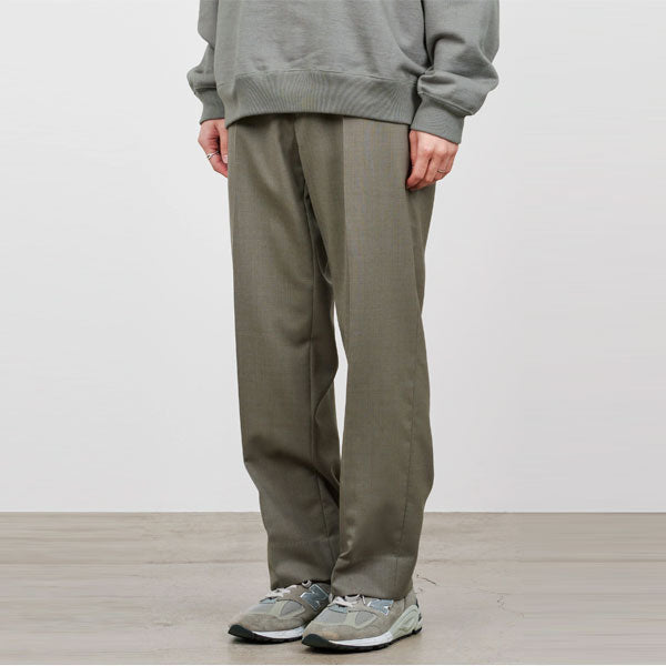 MARKAWARE(マーカウェア) - FLAT FRONT TROUSERS ORGANIC WOOL ...