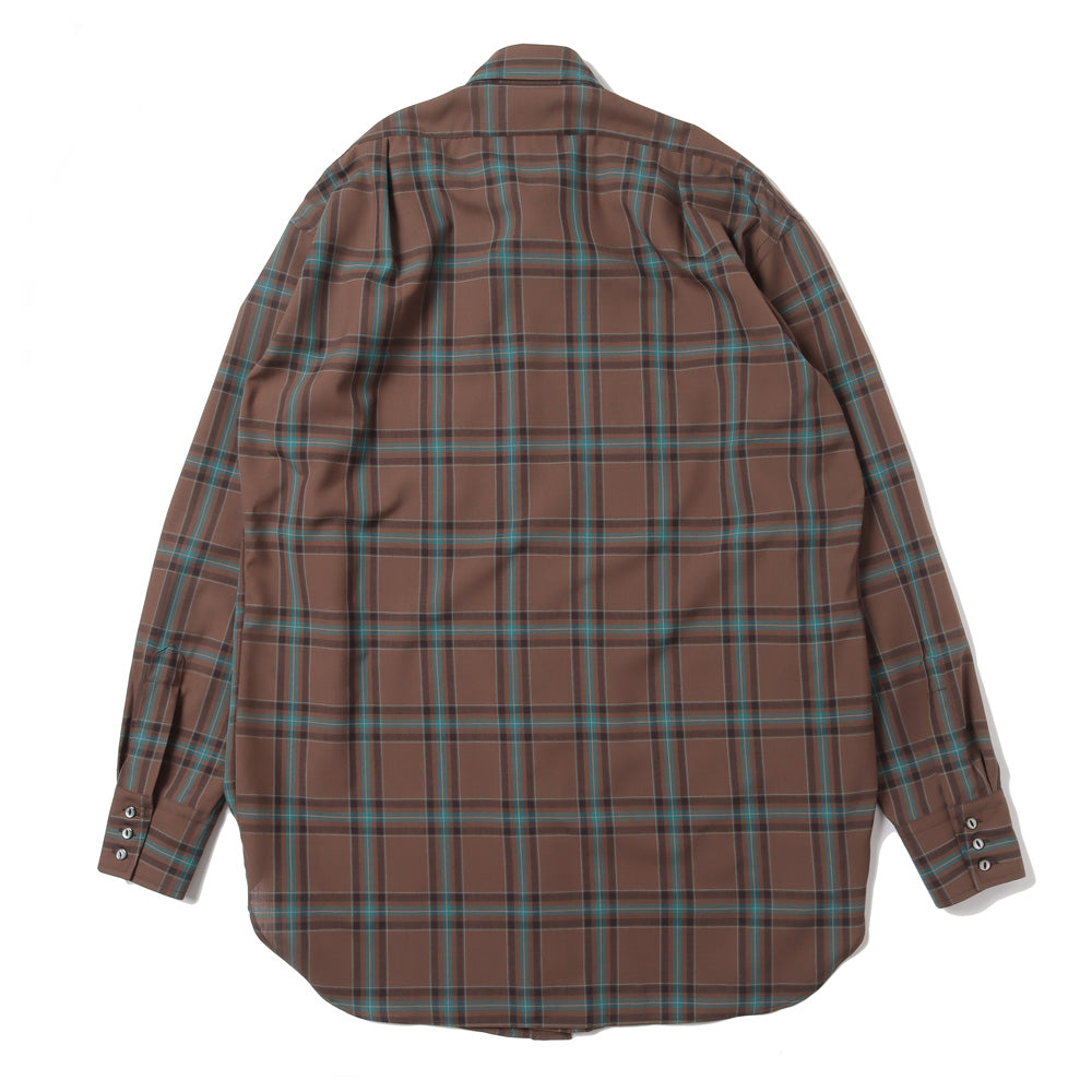 HYPER BIG WATER REPELLENT CHECK LONG HORN WEATERN SHIRTS