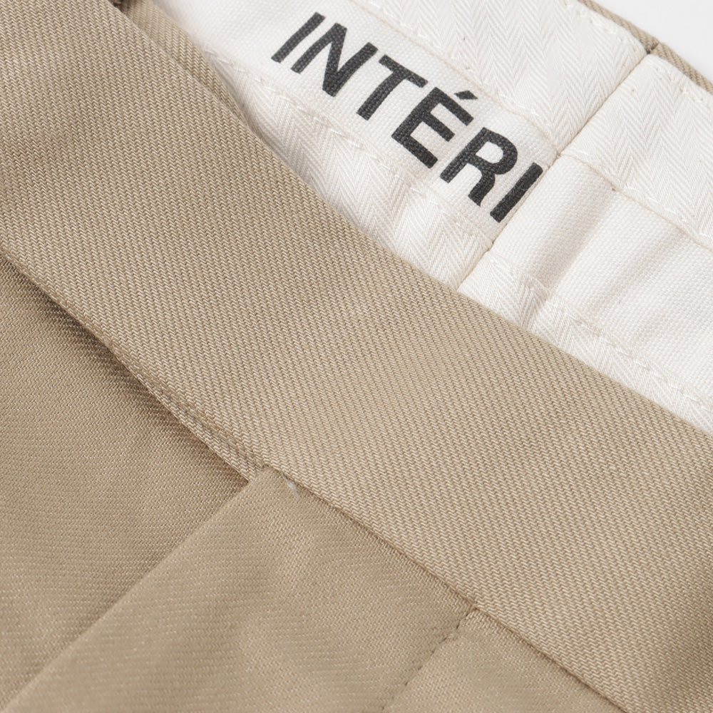 FRENCH ARMY CHINO 1-TUCK BAGGY SLACKS