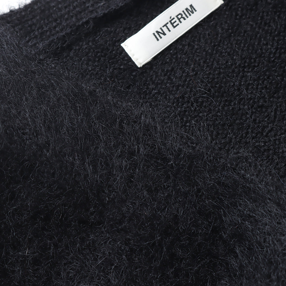 50s KID MOHAIR CARDIGAN (BLACK)