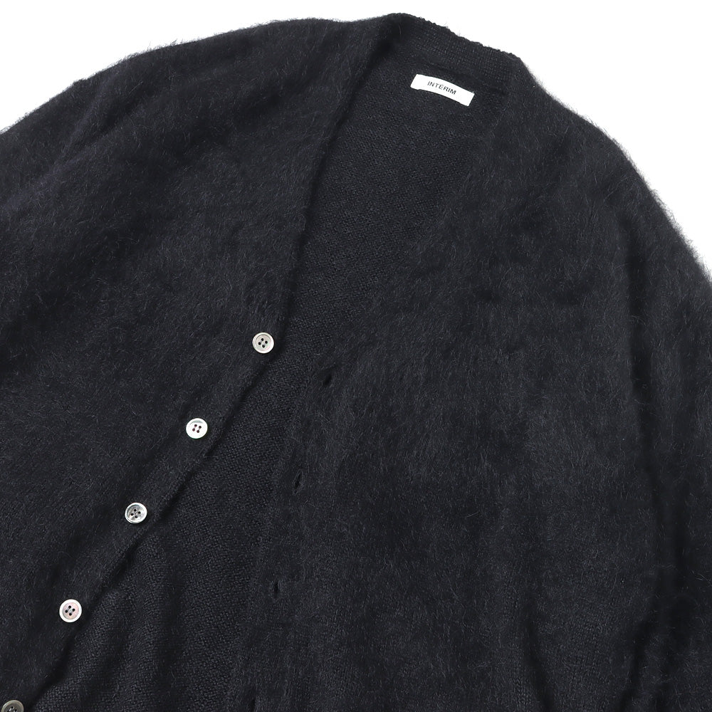50s KID MOHAIR CARDIGAN (BLACK)