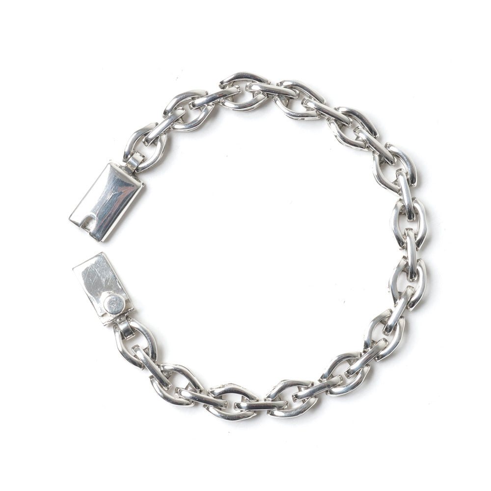 TAXCO SILVER CRASP BRACELET (oval)