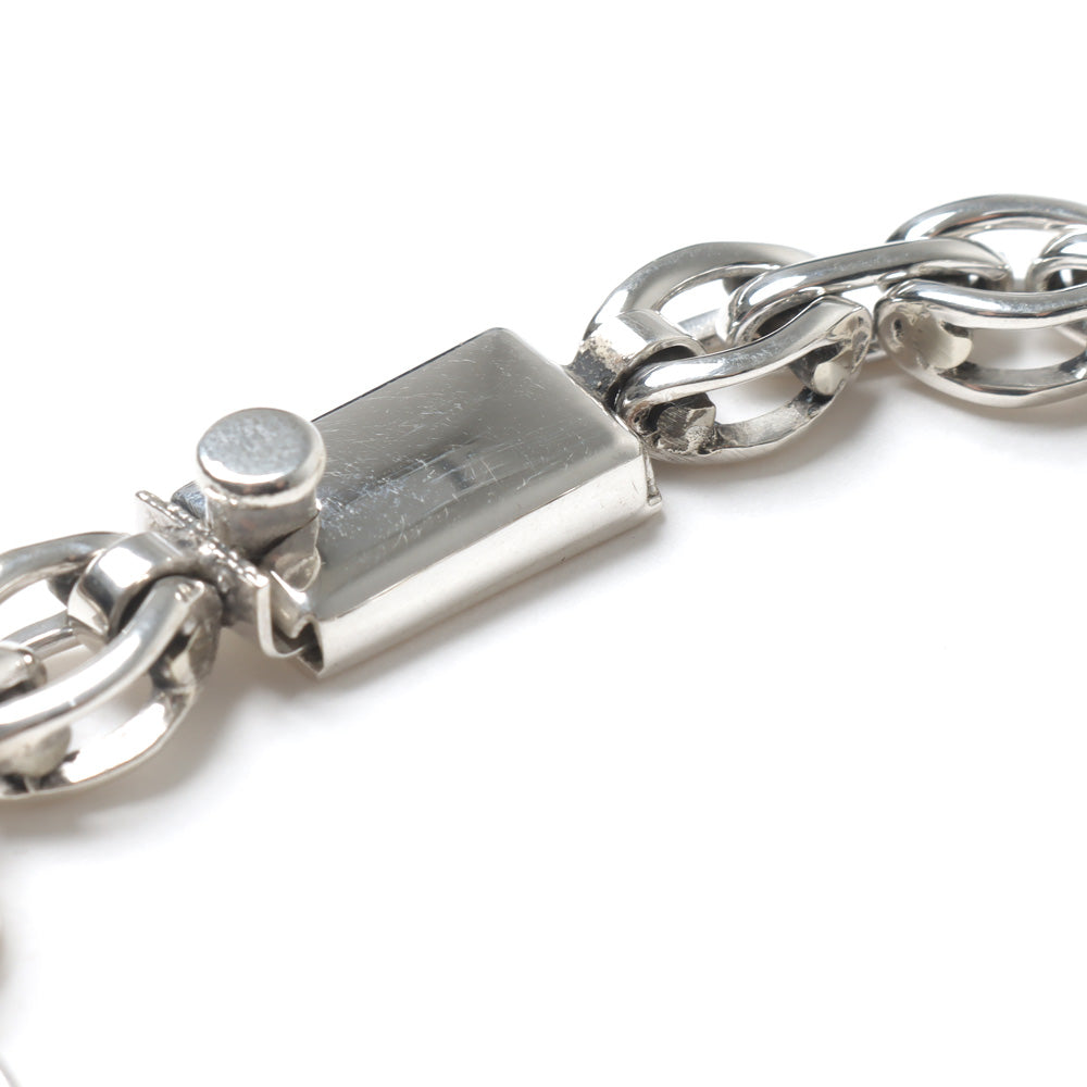 TAXCO SILVER CRASP BRACELET (oval)