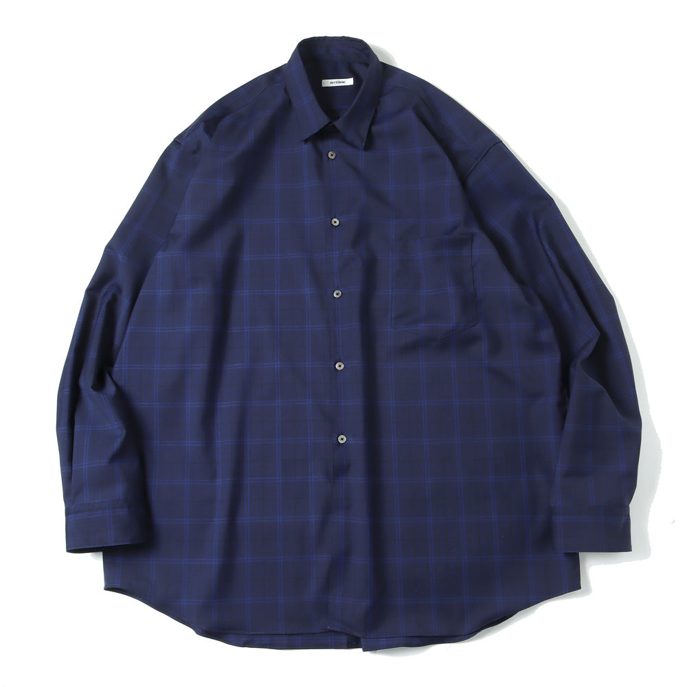 HYPER BIG CHECKED NEW ZEALAND REGULAR COLLAR SHIRT