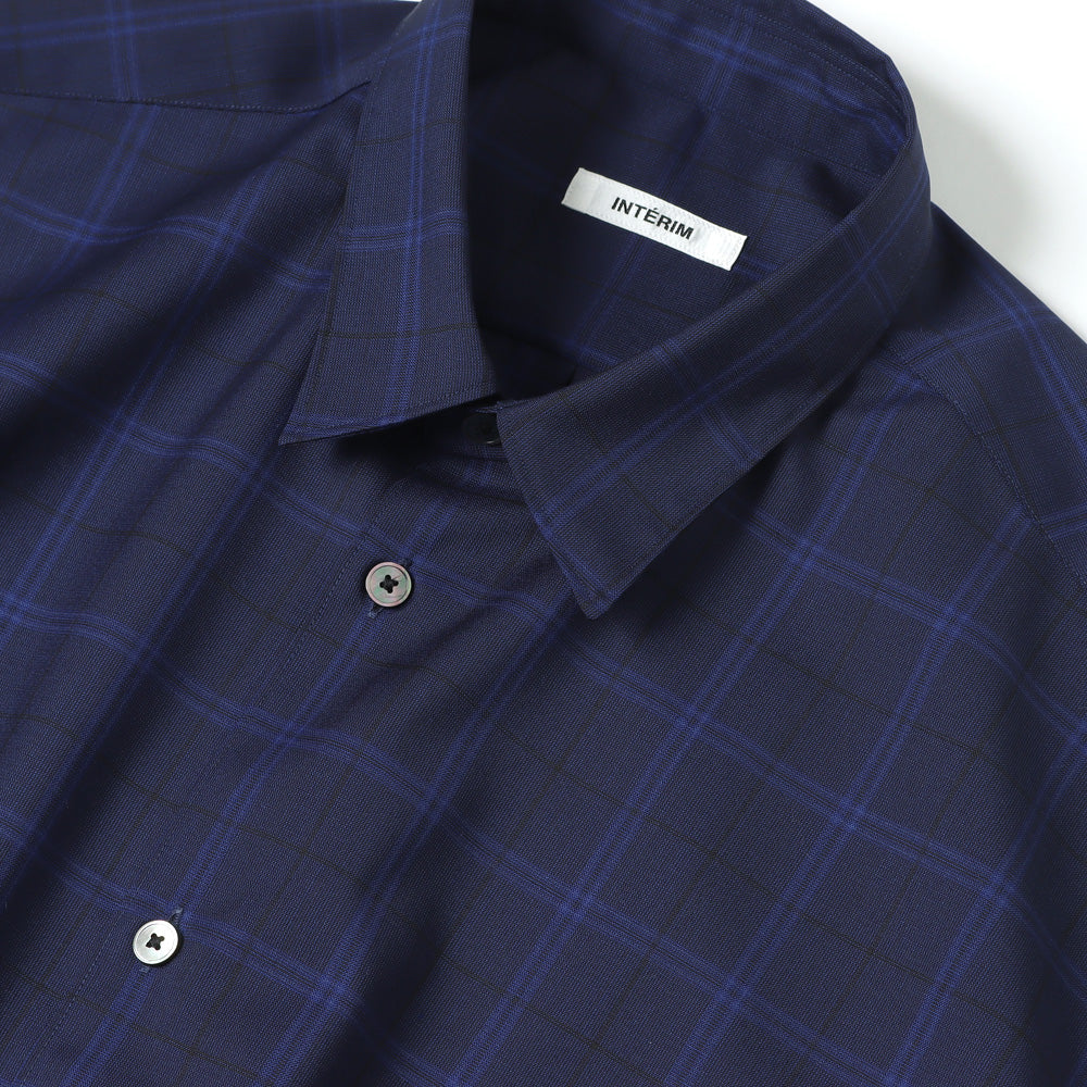 HYPER BIG CHECKED NEW ZEALAND REGULAR COLLAR SHIRT