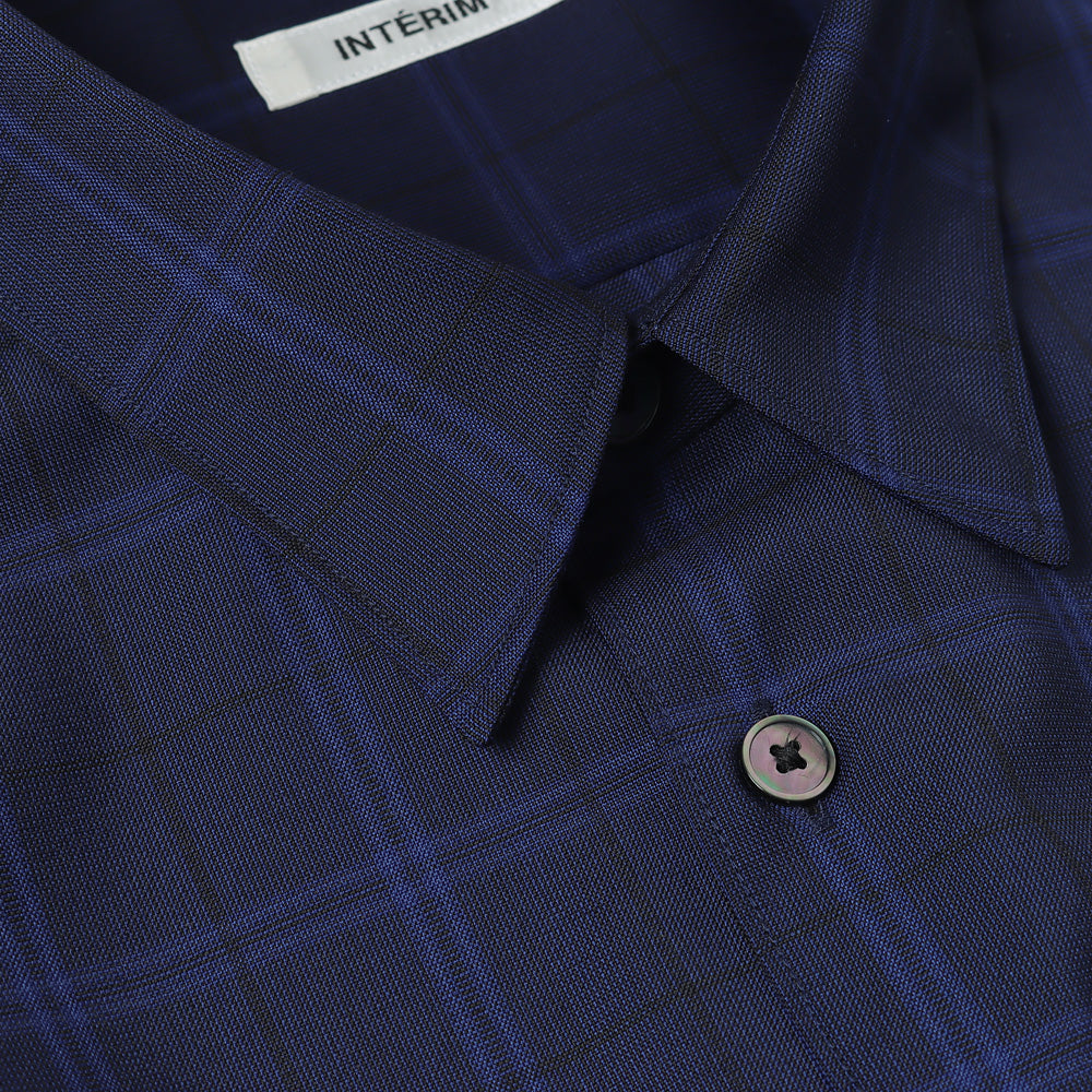 HYPER BIG CHECKED NEW ZEALAND REGULAR COLLAR SHIRT