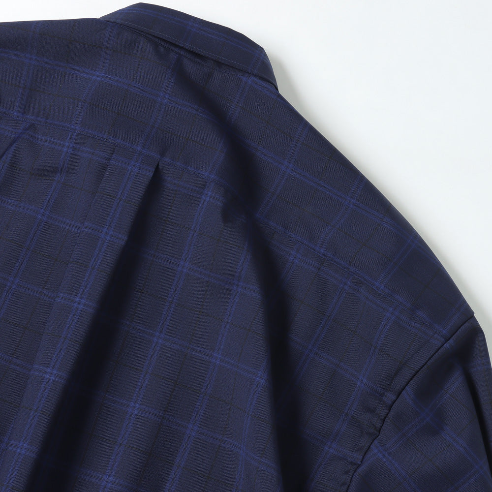 HYPER BIG CHECKED NEW ZEALAND REGULAR COLLAR SHIRT
