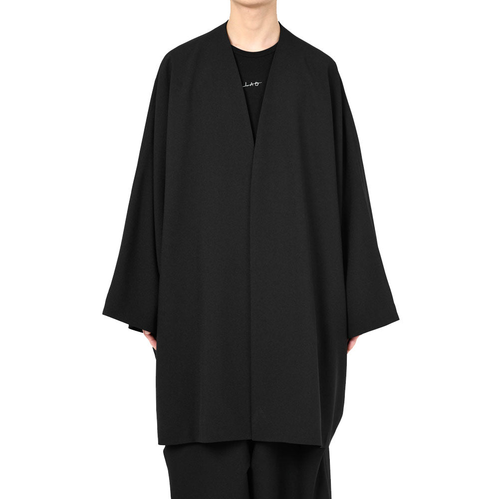 POLYESTER TROPICAL LONG JACKET