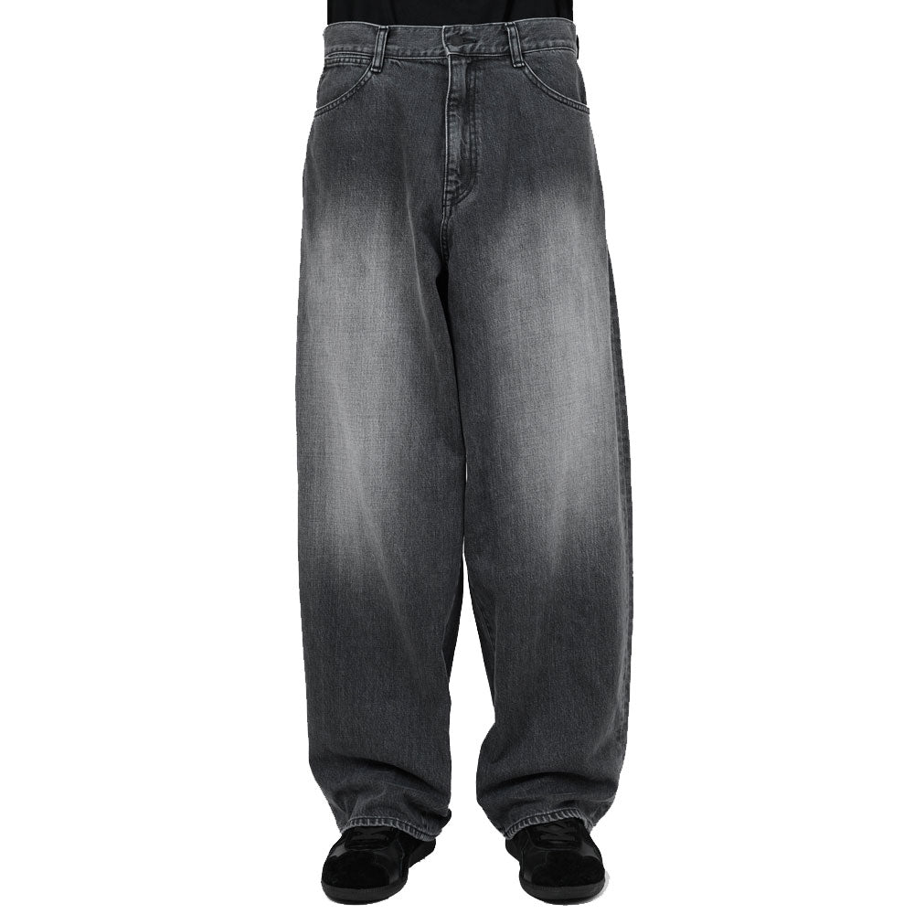 12oz DENIM TAPERED BAGGY PANTS