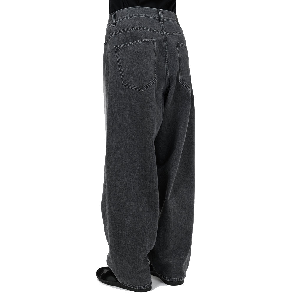 12oz DENIM TAPERED BAGGY PANTS