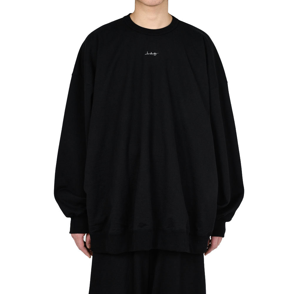 SUVIN GOLD LOOP BACK CLOTH CREW NECK PULLOVER
