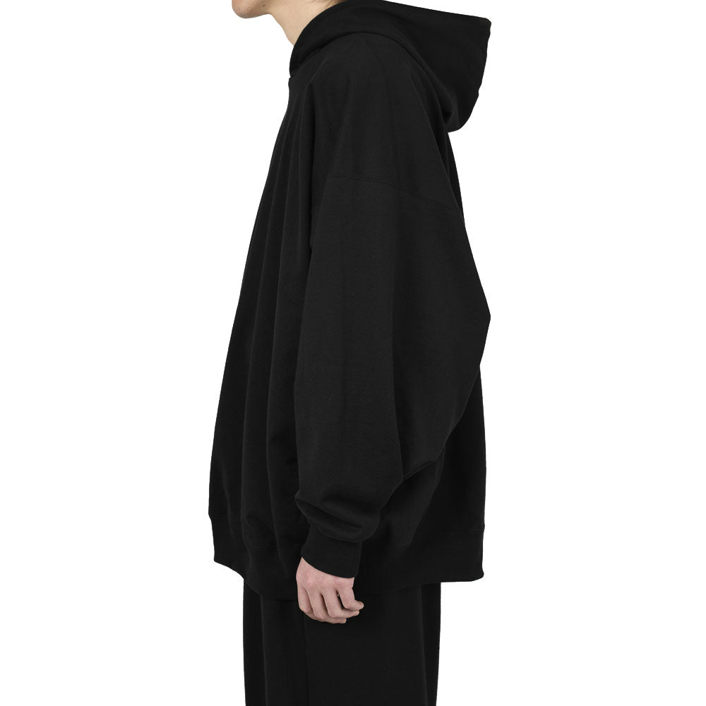 SUVIN GOLD LOOP BACK CLOTH PULLOVER PARKA