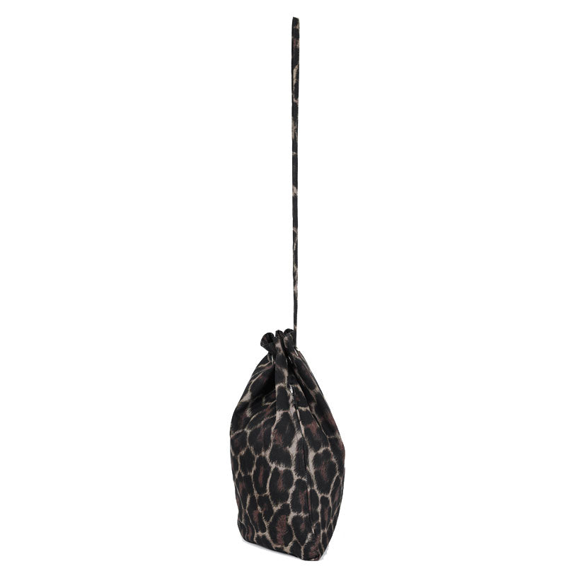 DRAWSTRING BAG (LEOPARD)