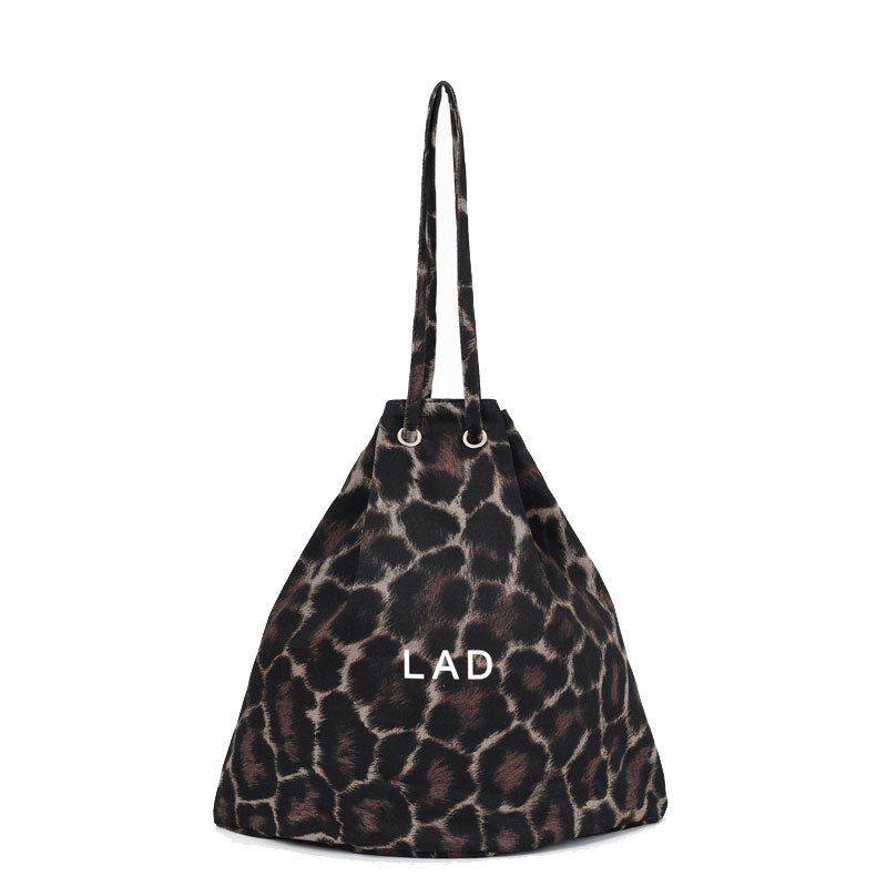 DRAWSTRING BAG (LEOPARD)