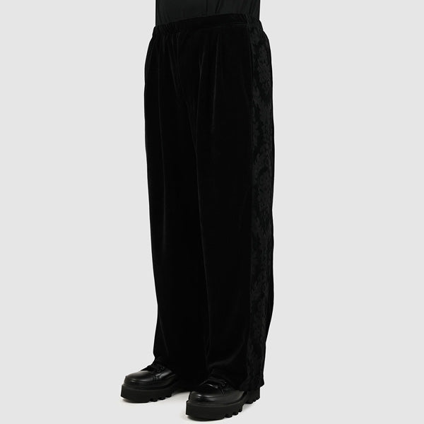 T/C VELOUR 2TUCK PANTS