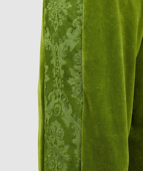 T/C VELOUR 2TUCK PANTS