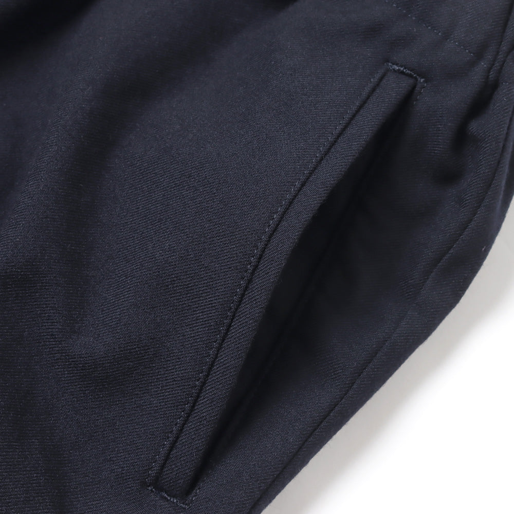 COCOON FIT EASY PANTS WOOL VINTAGE GABARDINE