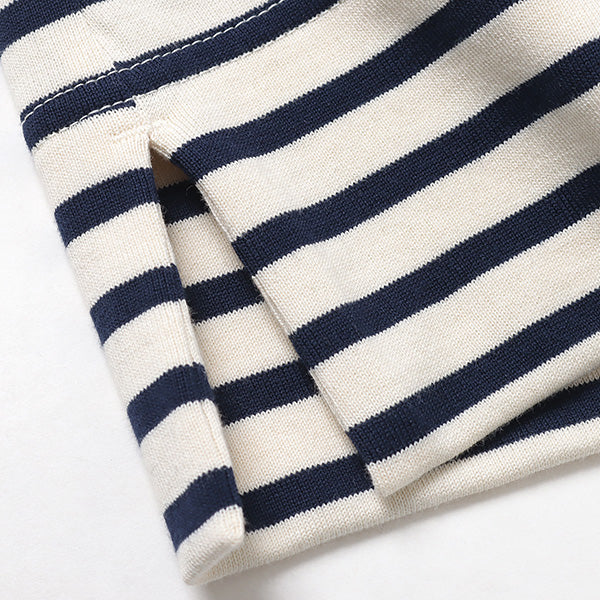 MARKAWARE-BOX Tee S/S ORGANIC COTTON BORDER-slit