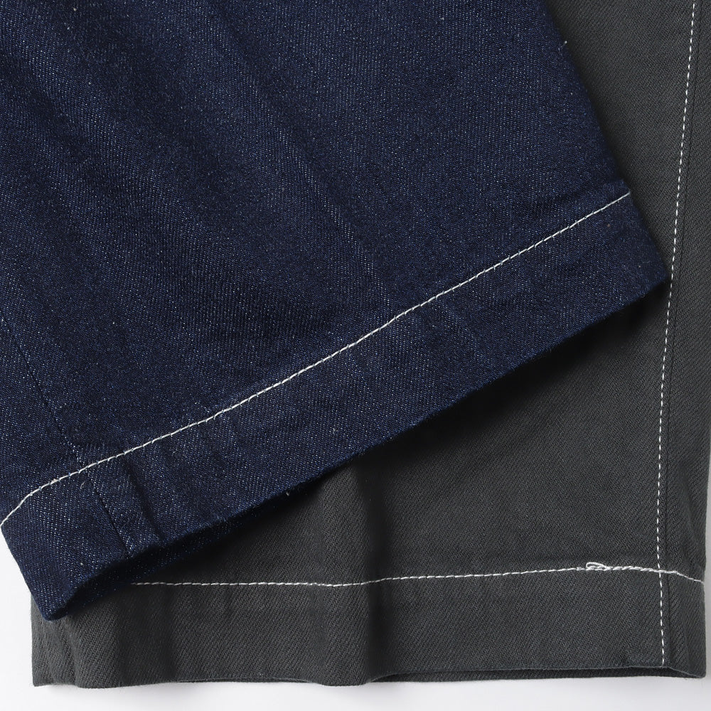 1TUCK CREASE JEANS