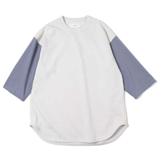  BASE BALL TEE RECYCLE SUVIN ORGANIC COTTON  