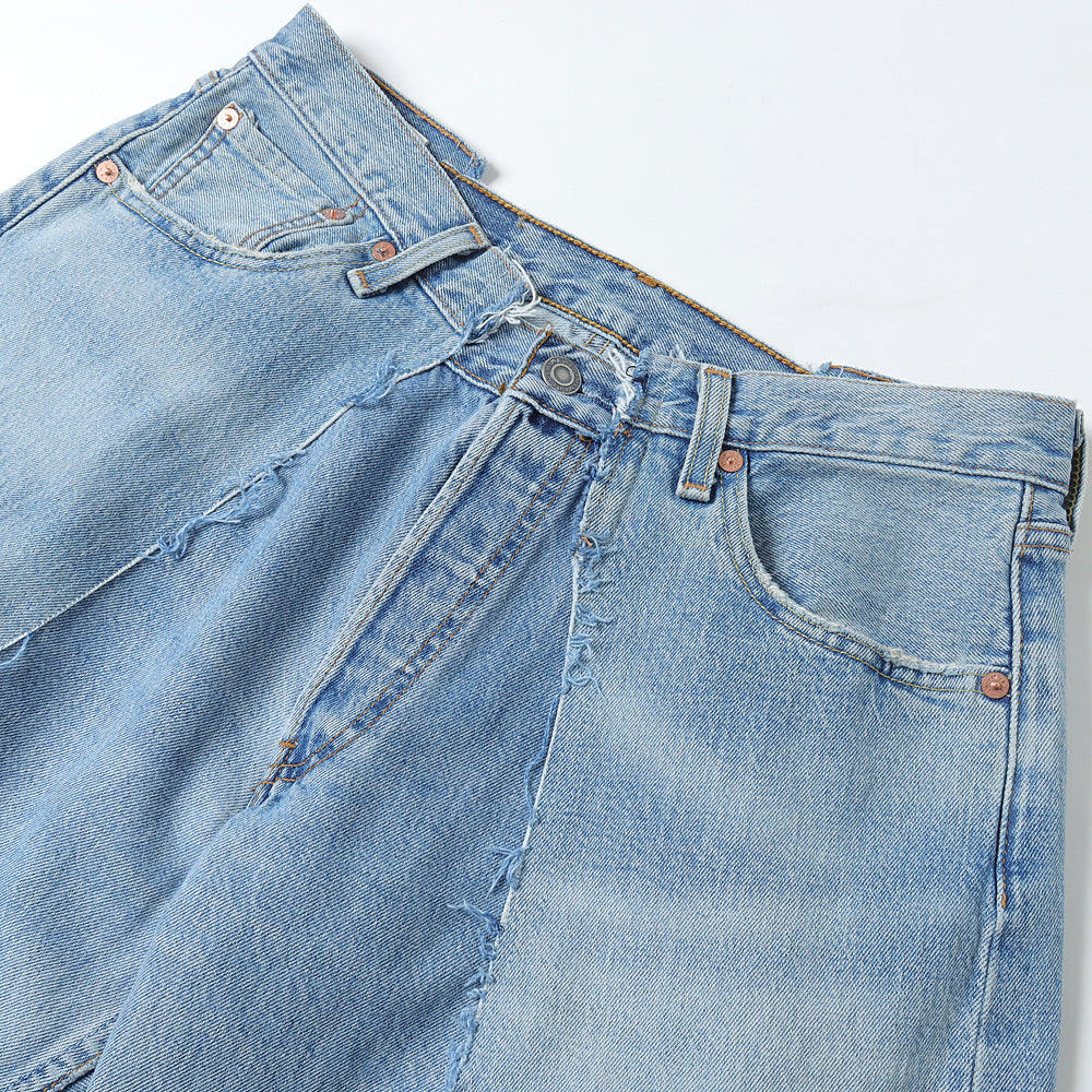 OLD PARK x MINEDENIM Rebuild Buggy Jeans