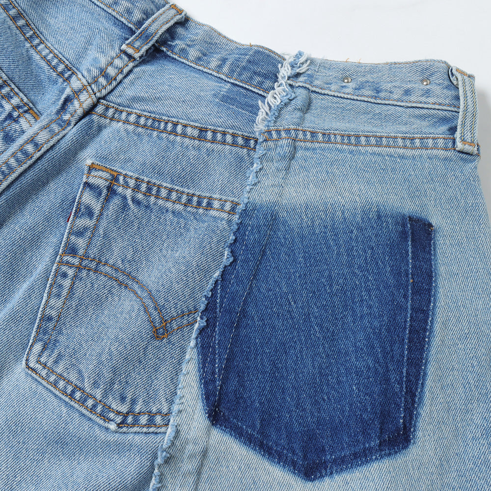 OLD PARK x MINEDENIM Rebuild Buggy Jeans