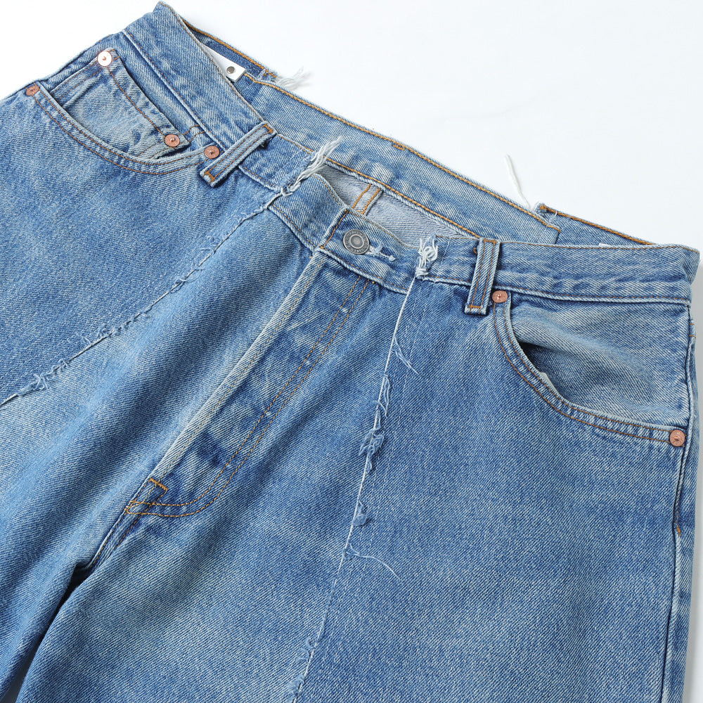 OLD PARK x MINEDENIM Rebuild Buggy Jeans
