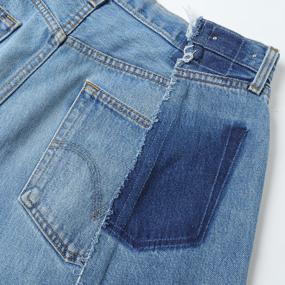 OLD PARK x MINEDENIM Rebuild Buggy Jeans