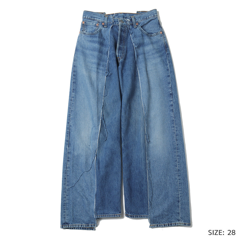 OLD PARK x MINEDENIM Rebuild Buggy Jeans