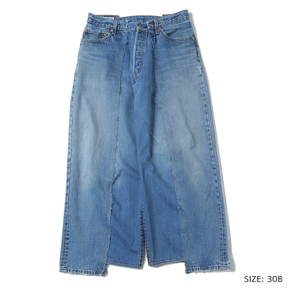 OLD PARK x MINEDENIM Rebuild Buggy Jeans