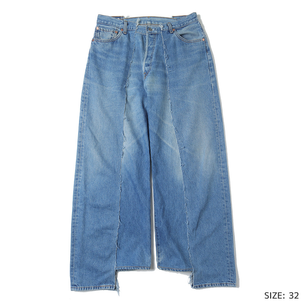 OLD PARK x MINEDENIM Rebuild Buggy Jeans