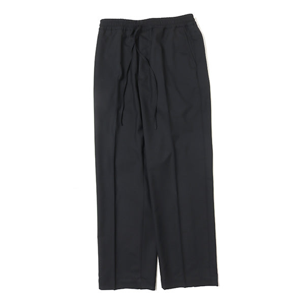 MARKAWARE-FLAT FRONT EASY PANTS SUPER120s WOOL TROPICAL