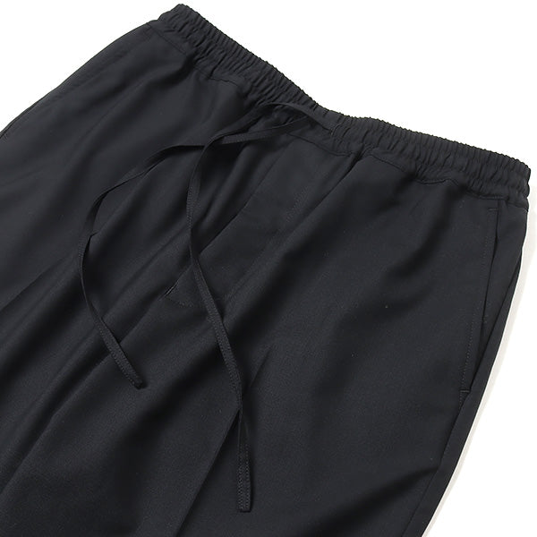 MARKAWARE-FLAT FRONT EASY PANTS SUPER120s WOOL TROPICAL