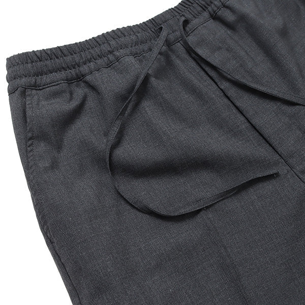 MARKAWARE-FLAT FRONT EASY PANTS SUPER120s WOOL TROPICAL