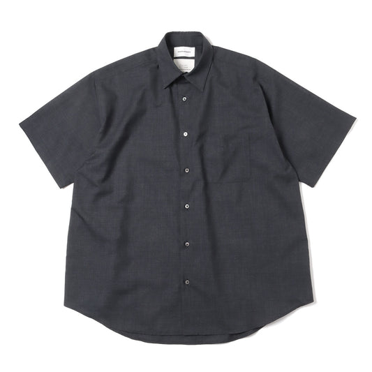  COMFORT FIT SHIRTS S/S SUPER120s WOOL TROPICAL  