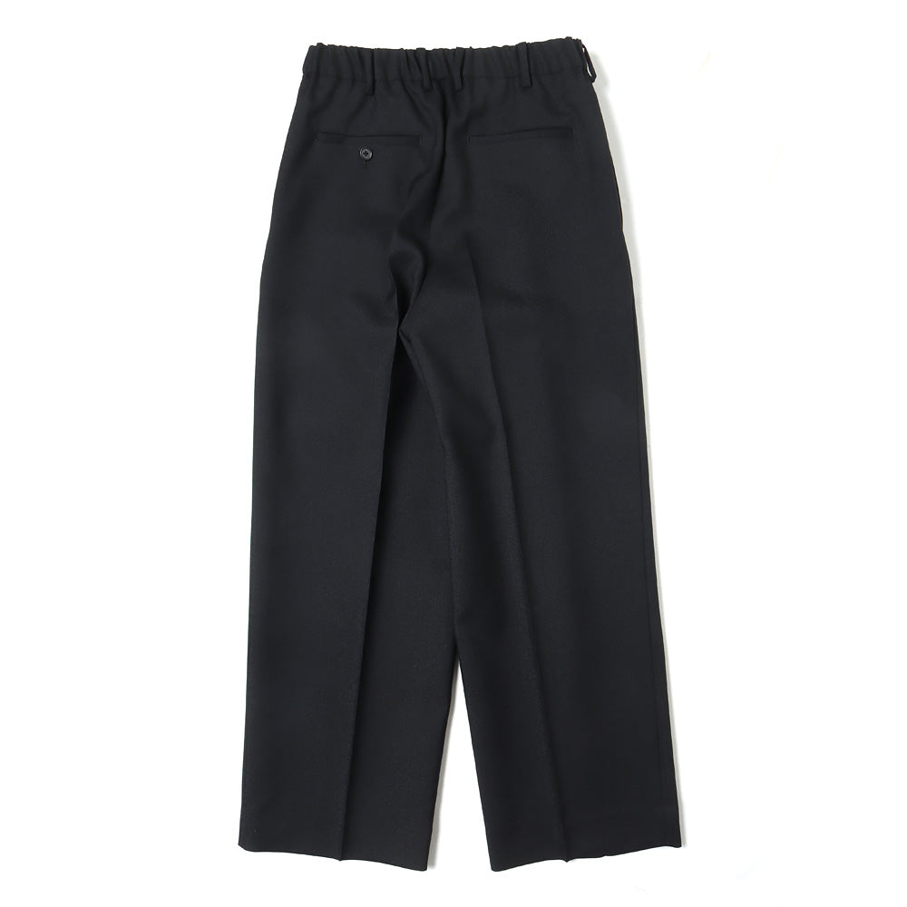 DOUBLE PLEATED TROUSERS ORGANIC WOOL HEAVY TROPICAL