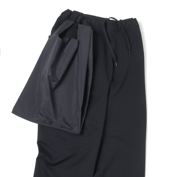 エコバッグ付きシェリー加工裏毛パンツ