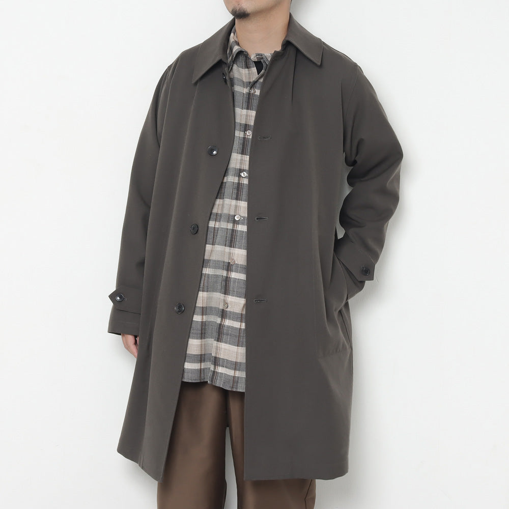 SHIRT COAT WOOL VINTAGE GABARDINE