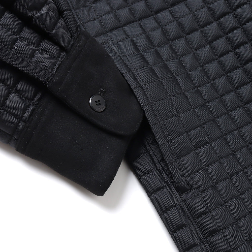 Oversized Quilt Shirt Jacket