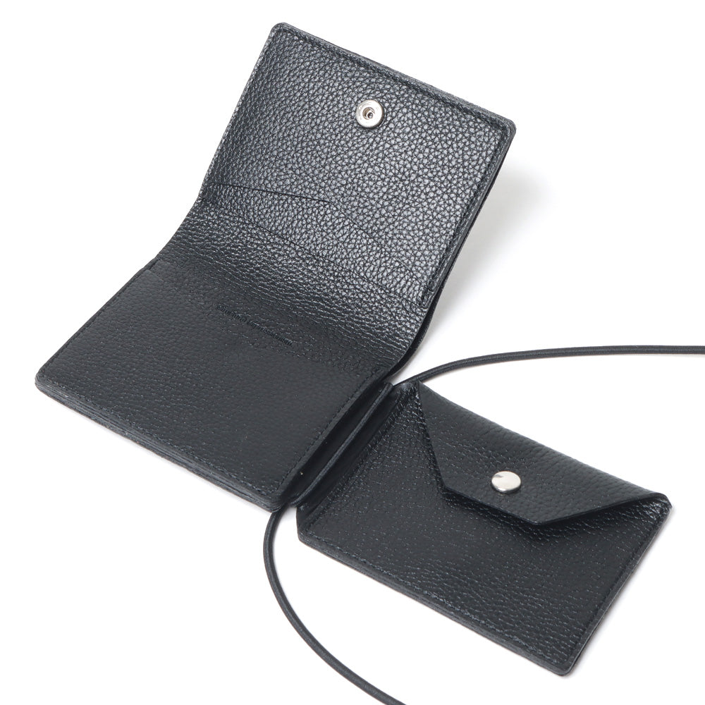 COW LEATHER NECK WALLET
